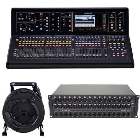 STAGEBOX DIGITALE DL32 MIDAS CON TRASPORTO CAT7
