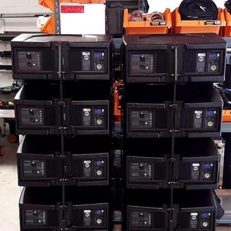 IMPIANTO LINE ARRAY RCF HDL10-a ATTIVO