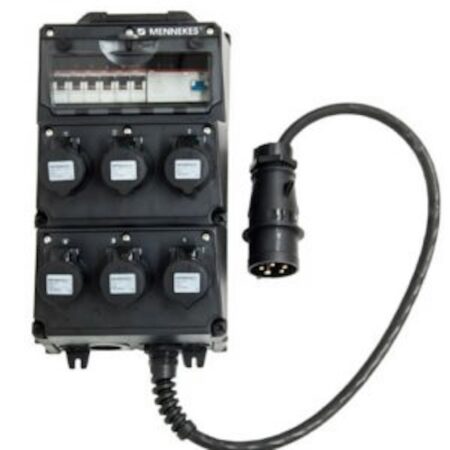 DISTRIBUTORE CORRENTE 32A. 400V. pentalolare