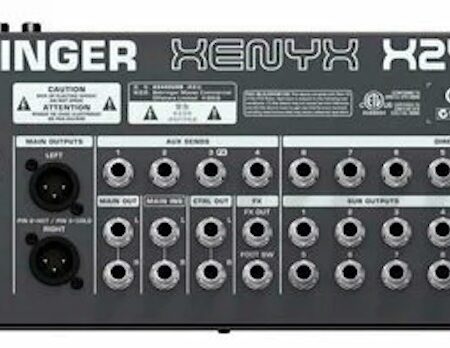 Behringer Xenyx X2442 USB Case Bundle