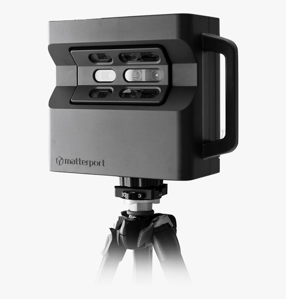 Scansionatore Matterport PRO2 con accessori.