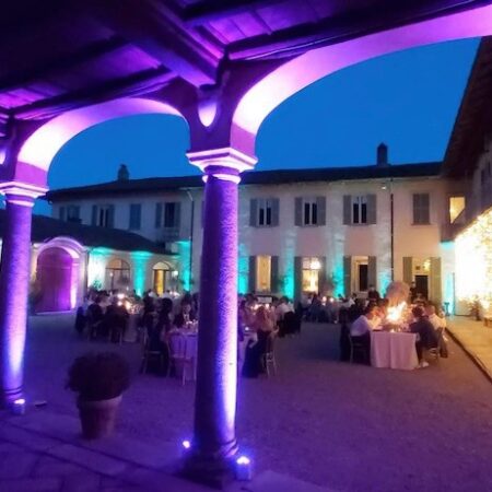 TRUSS EUROLITE BAT DMX RGB da 30W